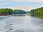 Confluence of the Occoquan River and Bull Run