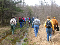 Tour group at Merrimac Farm