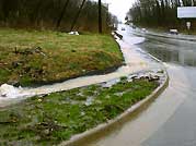 Stormwater from roads travels to our streams.