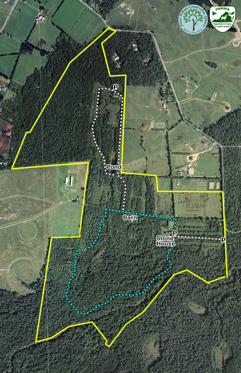 Merrimac Farm WMA Trail Map