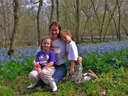 Virginia Bluebell Tours at Merrimac Farm