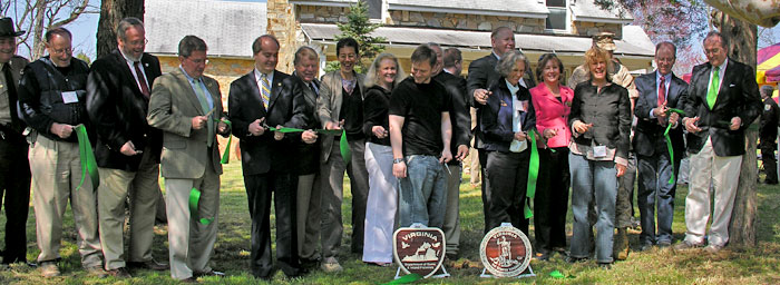 April 10 2008 Ribbon Cutting at Merrimac Farm WMA