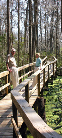 Nature areas offer respite from the hectic pace of everyday life.