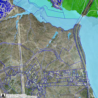 2004 Aerial View of the Cherry Hill Peninsula