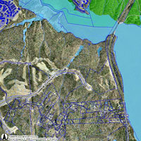 2006 Aerial View of the Cherry Hill Peninsula