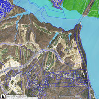 2008 Aerial View of the Cherry Hill Peninsula