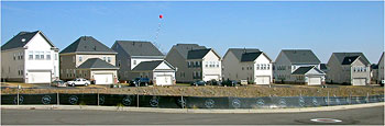 Lots of new houses...