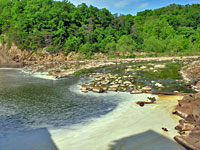 Occoquan River below the Reservoir Dam