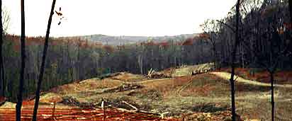 Road construction problelms at Leesylvania State Park