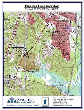 Rippon Lodge Map