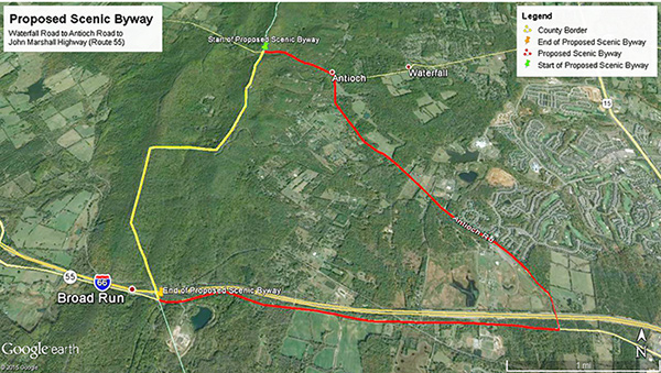 Route proposed for Virginia Scenic Byway designation