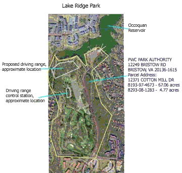 map of affected area